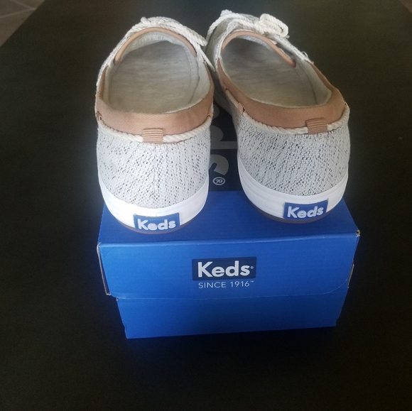 COPY - Keds- Glimmer Salt/ Pepper Cream Shoes - Picture 3 of 5